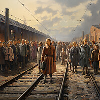 Buy canvas prints of Liberation Of Auschwitz by Steve Smith