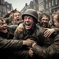 Buy canvas prints of May 8th 1945 VE Day by Steve Smith