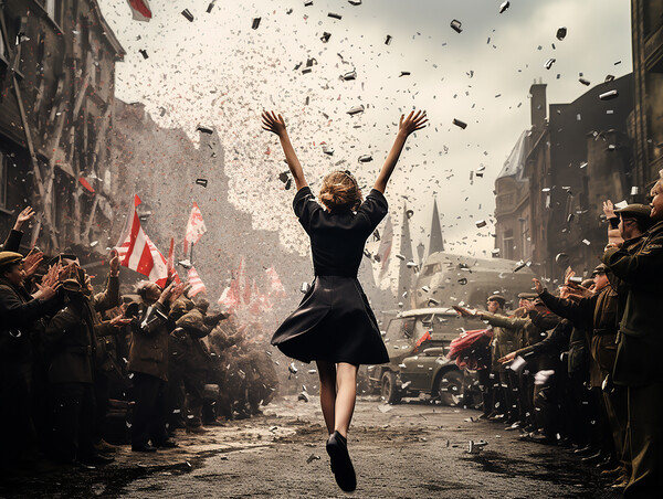 May 8th 1945 VE Day Picture Board by Steve Smith