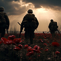 Buy canvas prints of Lest We Forget by Steve Smith