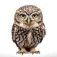 Buy canvas prints of Little Owl by Steve Smith