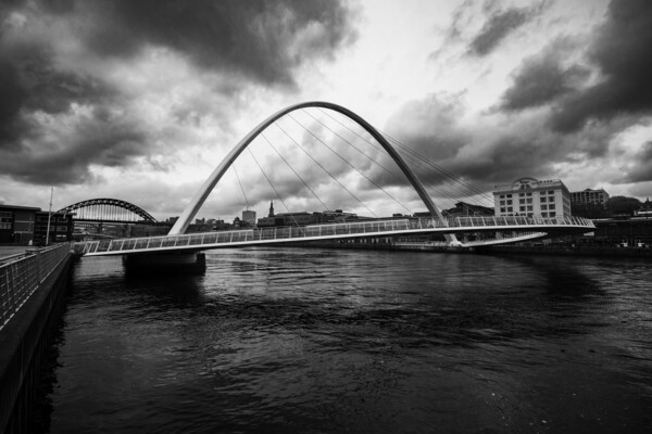 Gateshead Millennium Bridge Picture Board by Steve Smith