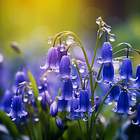 Buy canvas prints of Bluebells by Steve Smith
