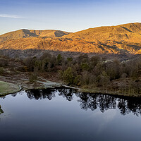 Buy canvas prints of Tarns Hows To Old Man Of Coniston by Steve Smith