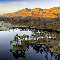 Buy canvas prints of Tarns Hows To Old Man Of Coniston by Steve Smith