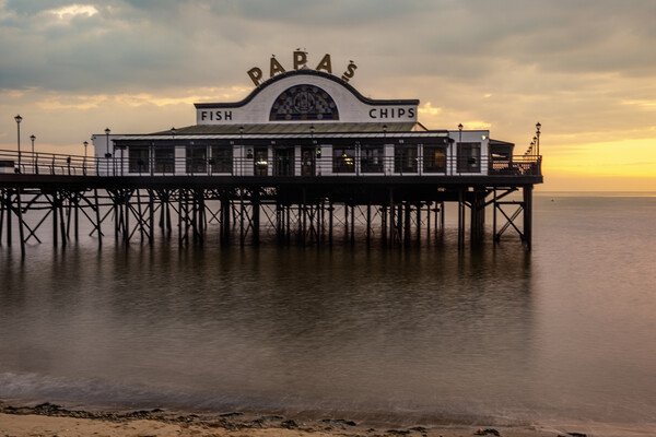 Cleethorpes Pier Picture Board by Steve Smith