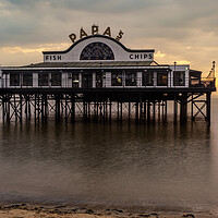 Buy canvas prints of Cleethorpes Pier by Steve Smith