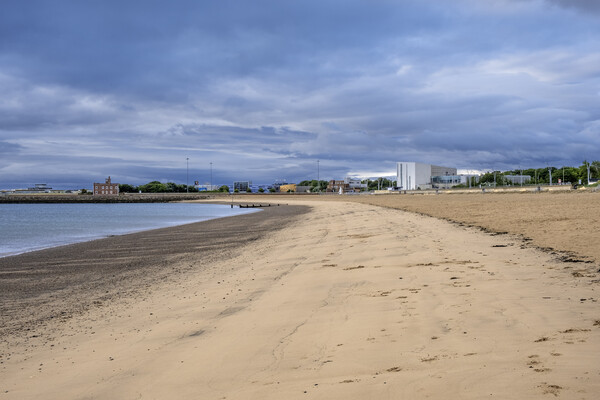 South Shields Beach Picture Board by Steve Smith
