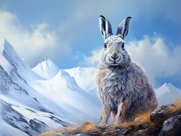 The Mountain Hare Picture Board by Steve Smith