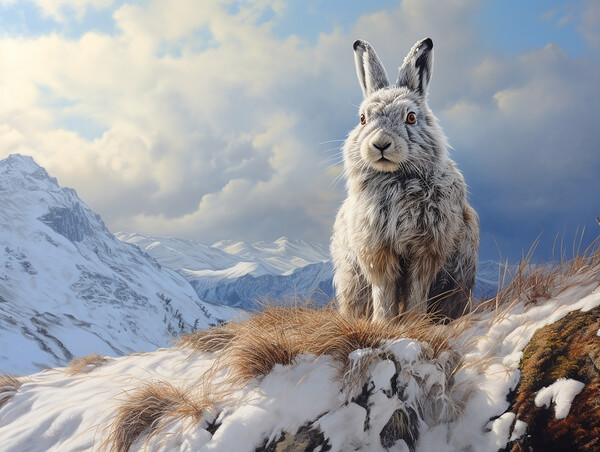 The Mountain Hare Picture Board by Steve Smith