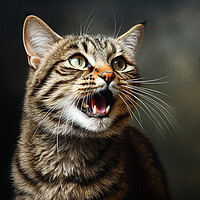 Buy canvas prints of The Scottish Wildcat by Steve Smith