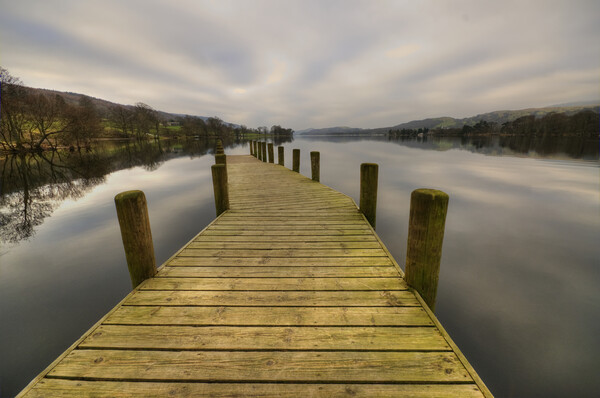Coniston Water Picture Board by Steve Smith