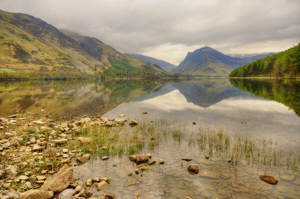 Buttermere and Fleetwith Pike Picture Board by Steve Smith