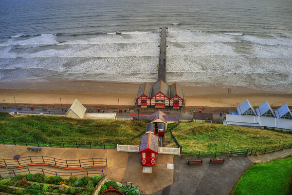 Saltburn by the Sea Picture Board by Steve Smith