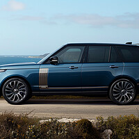 Buy canvas prints of Land Rover Range Rover by Steve Smith
