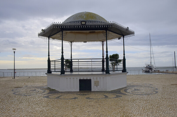 Olhão Bandstand Picture Board by Steve Smith