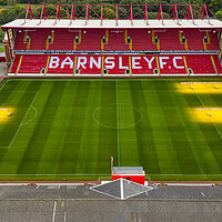 Buy canvas prints of Barnsley Football Club by Steve Smith