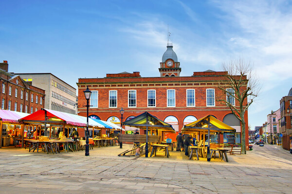 Chesterfield Market Picture Board by Steve Smith