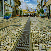 Buy canvas prints of Old Town Olhao Portugal by Steve Smith
