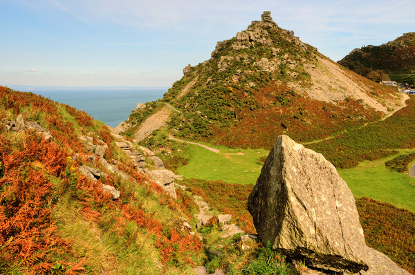 Valley Of The Rocks Picture Board by Steve Smith