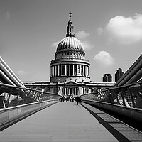 Buy canvas prints of St Pauls Cathedral by Steve Smith