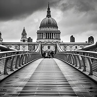 Buy canvas prints of St Pauls Cathedral by Steve Smith