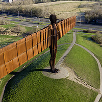 Buy canvas prints of Angel Of The North by Steve Smith