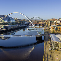 Buy canvas prints of Newcastle Quayside by Steve Smith
