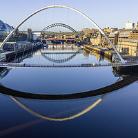 Buy canvas prints of The Mighty Tyne by Steve Smith