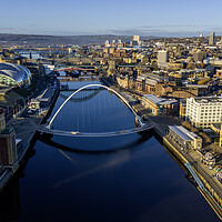 Buy canvas prints of River Tyne Vista by Steve Smith