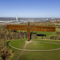 Buy canvas prints of Angel Of The North by Steve Smith