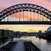 Buy canvas prints of Tyne Bridge Sunrise by Steve Smith