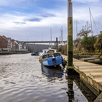 Buy canvas prints of The River Esk Whitby by Steve Smith