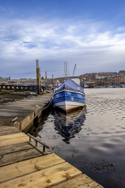 The River Esk Whitby Picture Board by Steve Smith