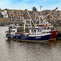 Buy canvas prints of Whitby Fishing by Steve Smith