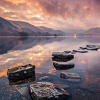 Buy canvas prints of Ullswater Lake District by Steve Smith