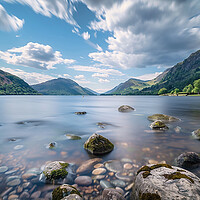 Buy canvas prints of Ullswater Lake District by Steve Smith