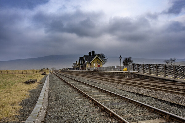 Ribblehead Station Picture Board by Steve Smith