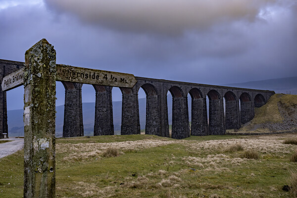Ribblehead Viaduct Picture Board by Steve Smith