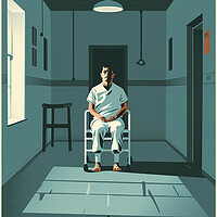 Buy canvas prints of One Flew Over The Cuckoos Nest Poster by Steve Smith