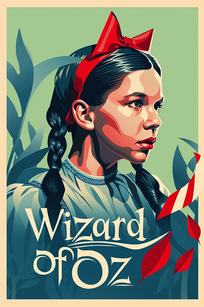 Wizard Of Oz Poster Picture Board by Steve Smith