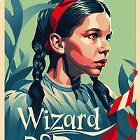 Buy canvas prints of Wizard Of Oz Poster by Steve Smith