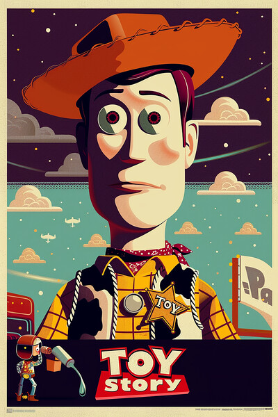 Toy Story Poster Picture Board by Steve Smith