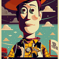 Buy canvas prints of Toy Story Poster by Steve Smith