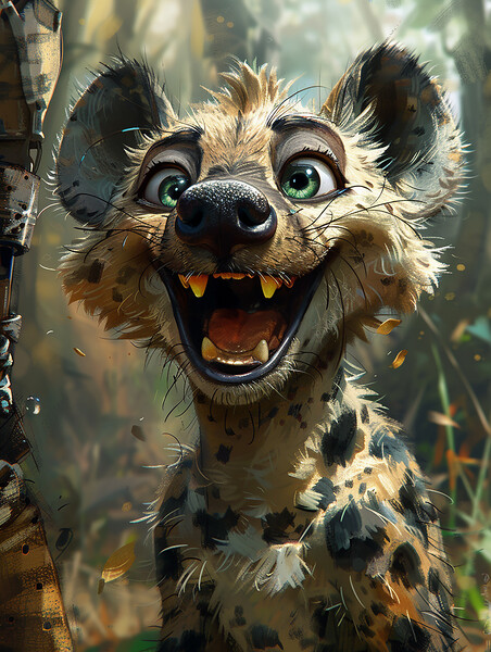 Harry The Hyena Picture Board by Steve Smith