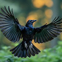 Buy canvas prints of The Crow by Steve Smith