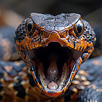 Buy canvas prints of British Adder by Steve Smith