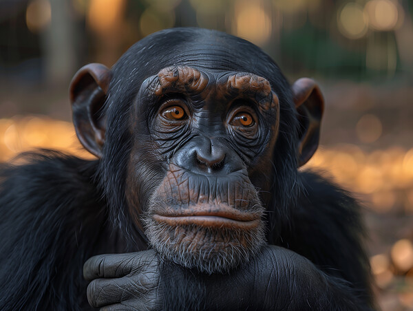 Chimpanzee Picture Board by Steve Smith