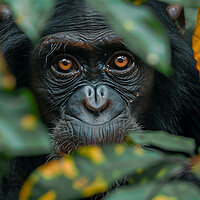 Buy canvas prints of Chimpanzee by Steve Smith