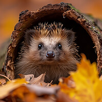 Buy canvas prints of The Hedgehog by Steve Smith